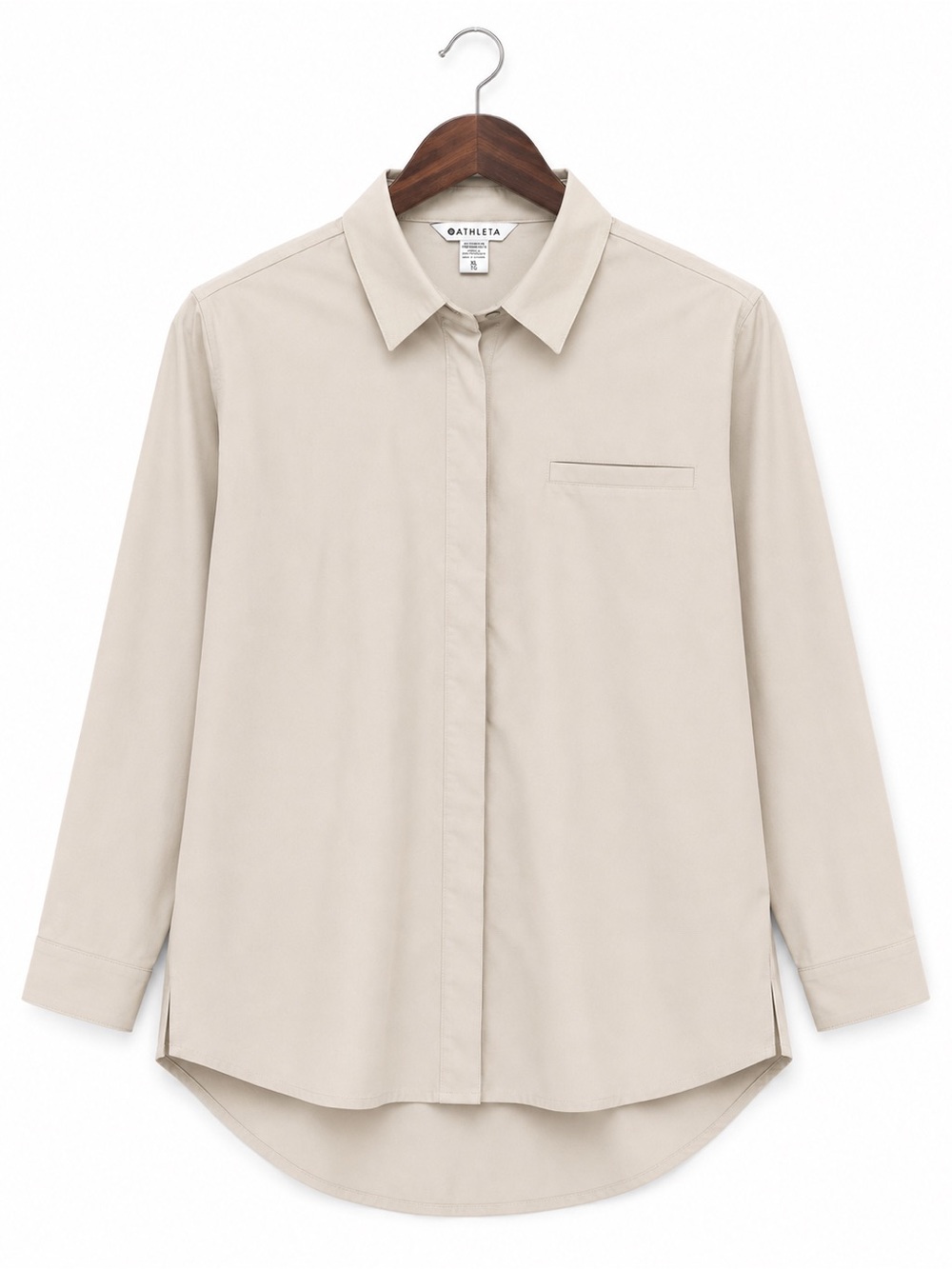 ATHLETEA URBANITE BUTTON UP TOP